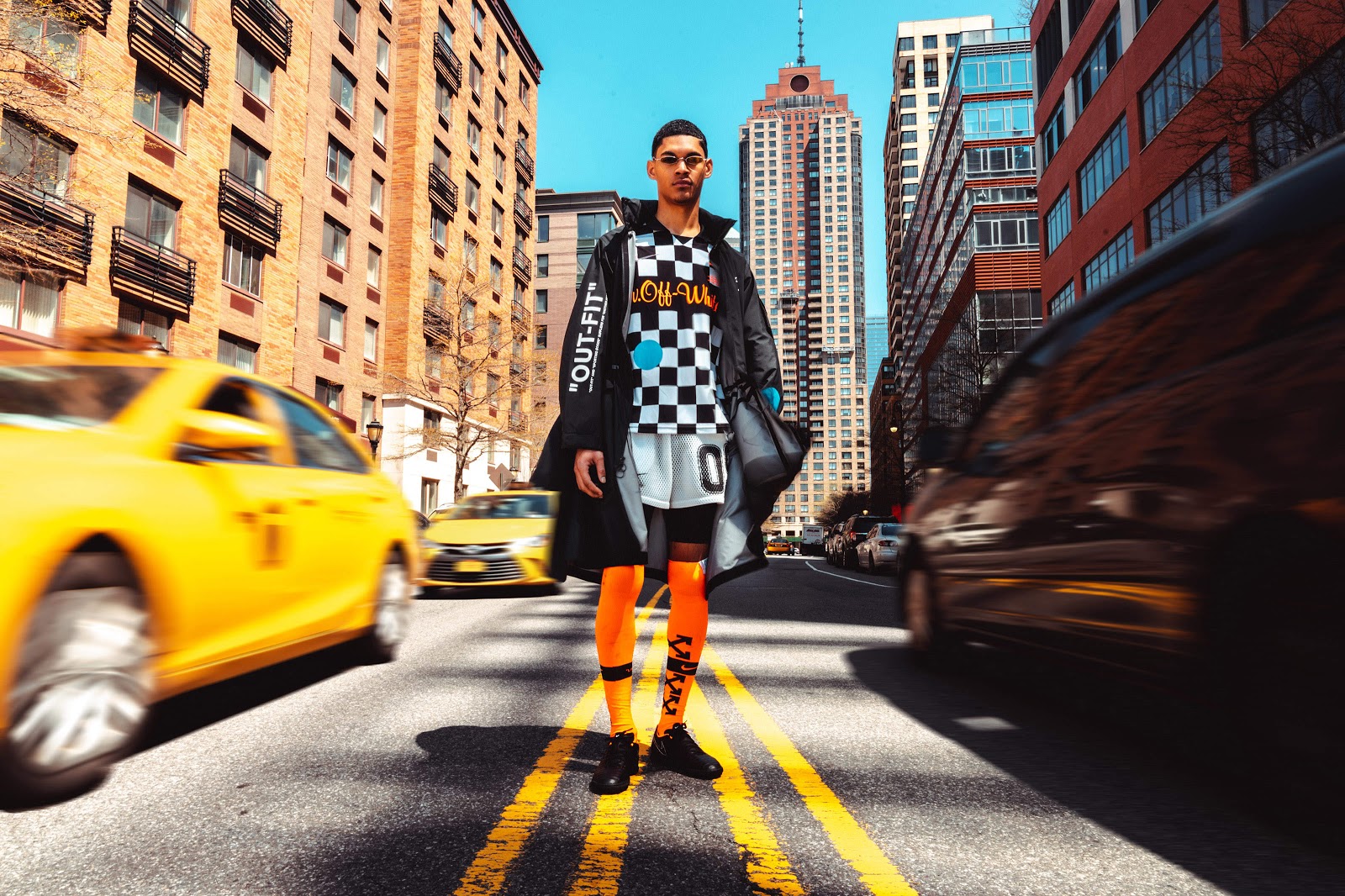 Nike x top off white jersey